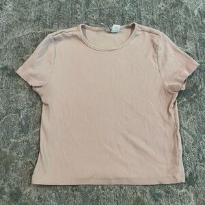 Pink divided top